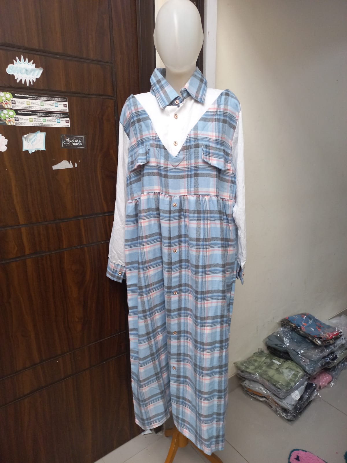 Gamis biru