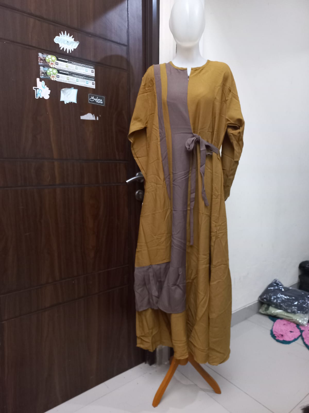 Gamis coklat
